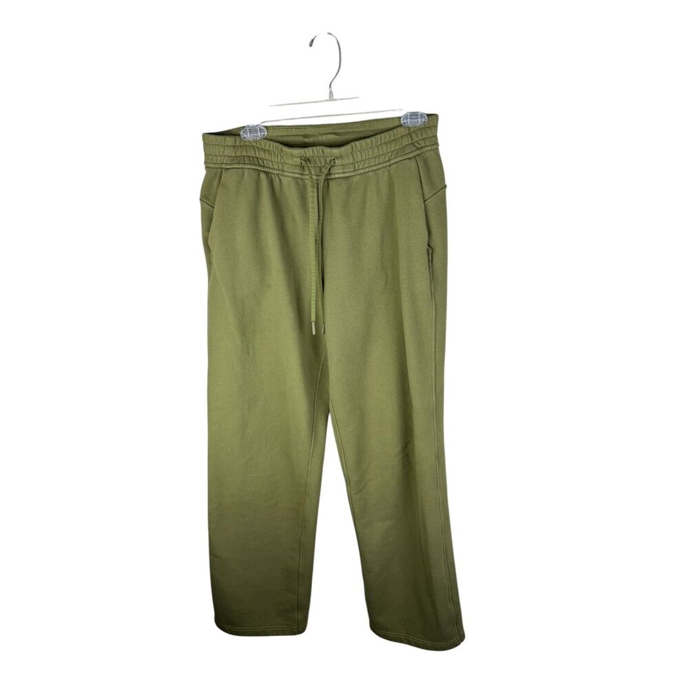 lululemon loungeful straight leg high rise pant Green Size 8